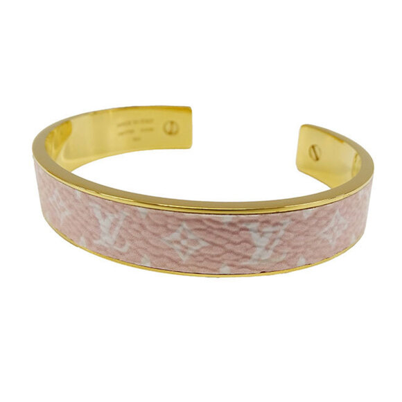 LOUIS VUITTON Pink Monogram Bracelet - Picture 2 of 9
